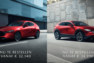 Vernieuwde Mazda3 en Mazda CX-30